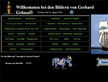 Tablet Screenshot of gerhard-gruenau.de